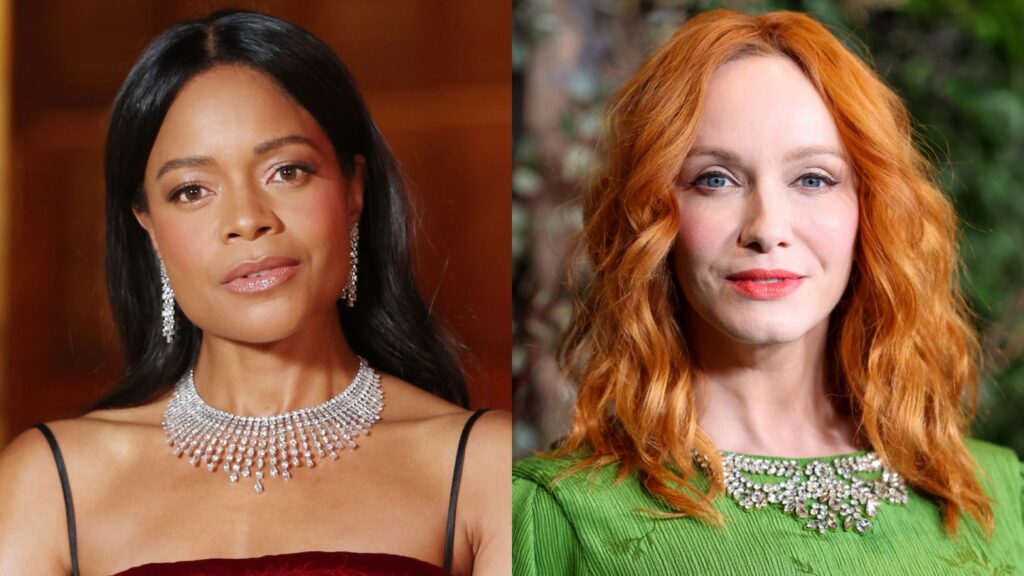 Naomie Harris and Christina Hendricks Filming BBC Legal Drama ‘Reputation’