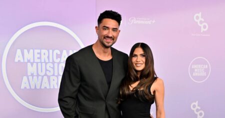 Mormon Wives’ Jessi Draper and Vanderpump Villa’s Marciano Brunette Make Red Carpet Debut at AMAs