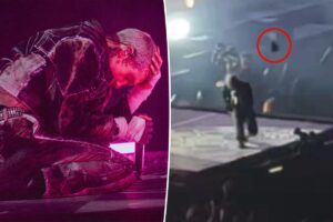 Bring Me the Horizon frontman Oli Sykes concussed after fan throws phone at his head