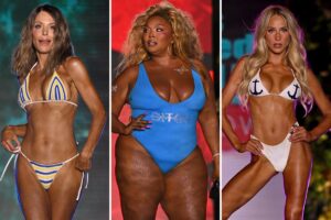 Lizzo, Alix Earle, and more walk the runway