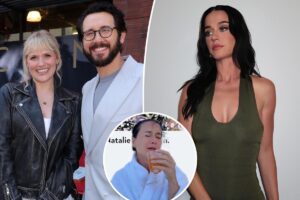 Katy Perry reacts to ex Josh Groban’s engagement to Natalie McQueen