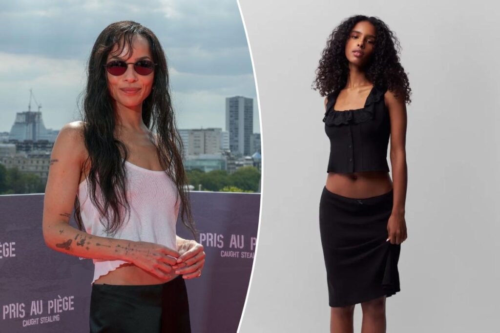 Zoë Kravitz’s viral Guizio skirt from Harry Styles date is back in stock