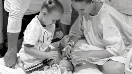 Molly-Mae Hague welcomes her second child with Tommy Fury! Star shares sweet hospital snap of her newborn and daughter Bambi, three