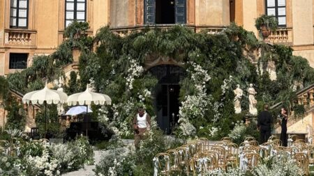 Inside Dua Lipa and Callum Turner’s wedding: Couple treat their guests to a no expense spared party with desserts and dancing after an al fresco ceremony filled with sweet nods to their love story