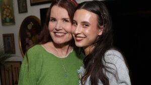 Geena Davis, 70, says she’s ‘glad’ she had her children in her late forties as she insists ‘I’m relaxed about getting older’: ‘In my head I’m 35’