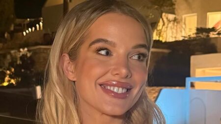 Helen Flanagan says she ‘feels like she’s got herself back’ during a solo holiday in Mykonos after sharing her mother ‘runs her children’s schedules’ as she’s too busy with work