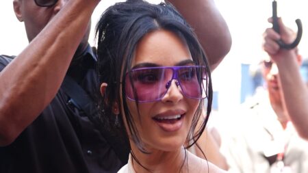 Kim Kardashian’s subtle show of unity with boyfriend Lewis Hamilton: Couple sport matching looks in Monaco as their blossoming romance is given its most public stage yet
