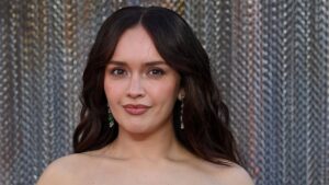 Olivia Cooke stuns in a dramatic white princess gown as she joins leading man Matt Smith at House of the Dragon series three premiere after return was branded ‘unlike anything that’s ever been done on TV before’
