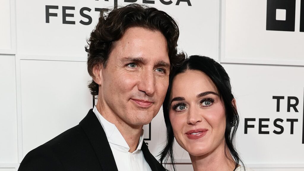 Katy Perry and boyfriend Justin Trudeau make their red carpet debut as they put on a VERY cozy display at her NYC concert film premiere