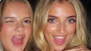 Princess Andre, 18, looks just like mum Katie Price as she poses with a £440 bottle of vodka in fun snaps from her girls’ weekend at Monaco Grand Prix with Kerry Katona’s daughter Heidi