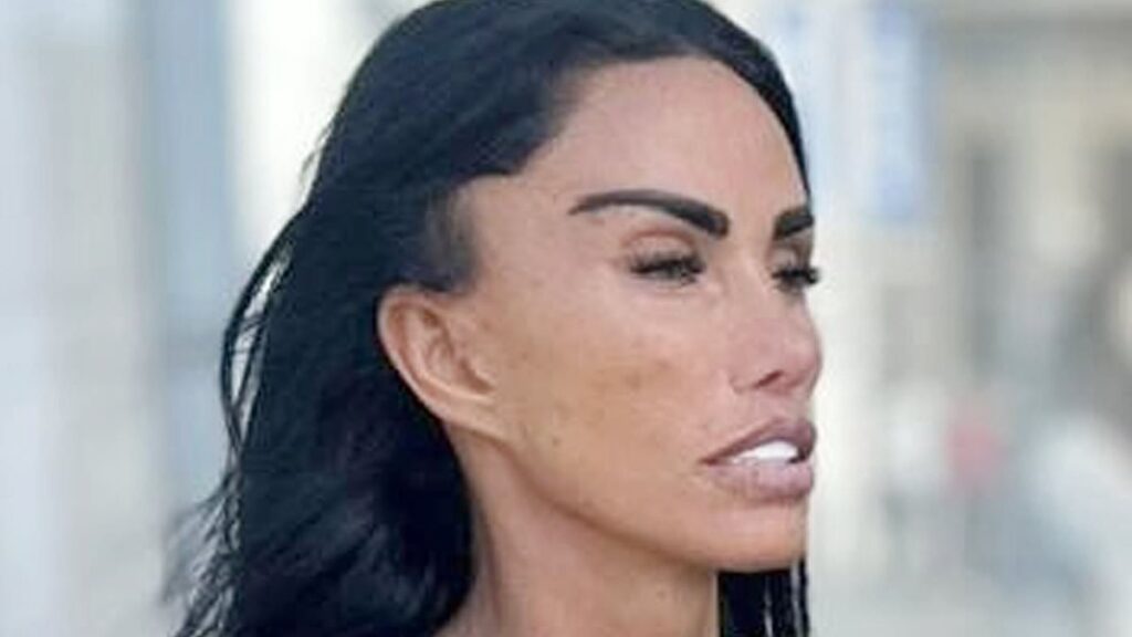 Katie Price treats herself to a spot of retail therapy in Brighton amid Lee Andrews’ pleas for her to set up GoFundMe to raise £140k to get him out of Dubai prison