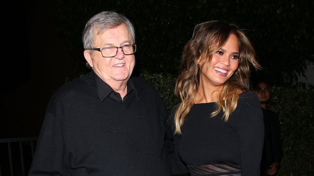 Chrissy Teigen reveals father Ronald Teigen has died just days before turning 74 in heartbreaking announcement