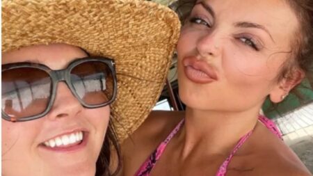 Jesy Nelson’s sister lashes out at Perrie Edwards and warns ‘there is so much more to be said’ after she revealed she’d cut ‘difficult’ Little Mix bandmate out of her life