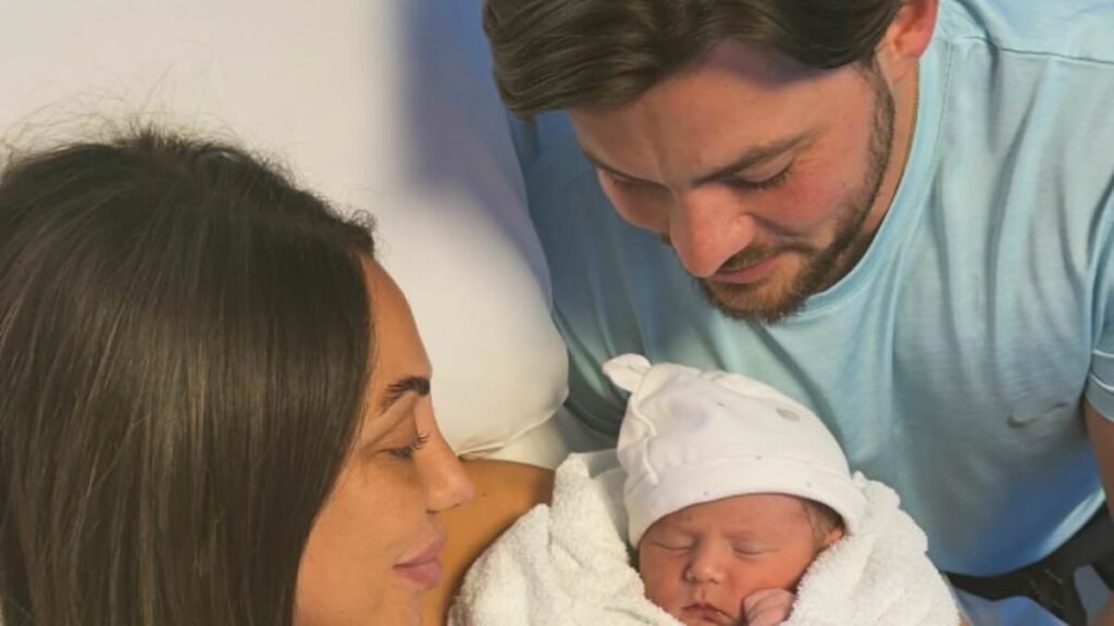 Sophie Kasaei gives birth! Geordie Shore star welcomes ‘miracle’ son with TOWIE’s Jordan Brooks following years of fertility struggles