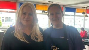 Duffy is seen in public for the first time in 16 years as she prepares for a comeback after leaving the spotlight amid rape and kidnap horror