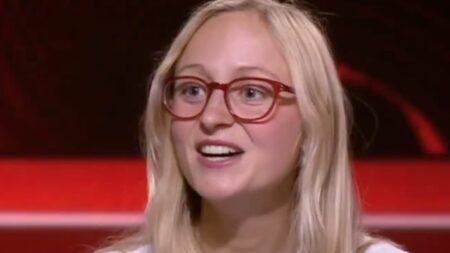 BBC presenter forced to apologise as guest drops f-bomb live on TV during David Hockney tribute after the artist died aged 88