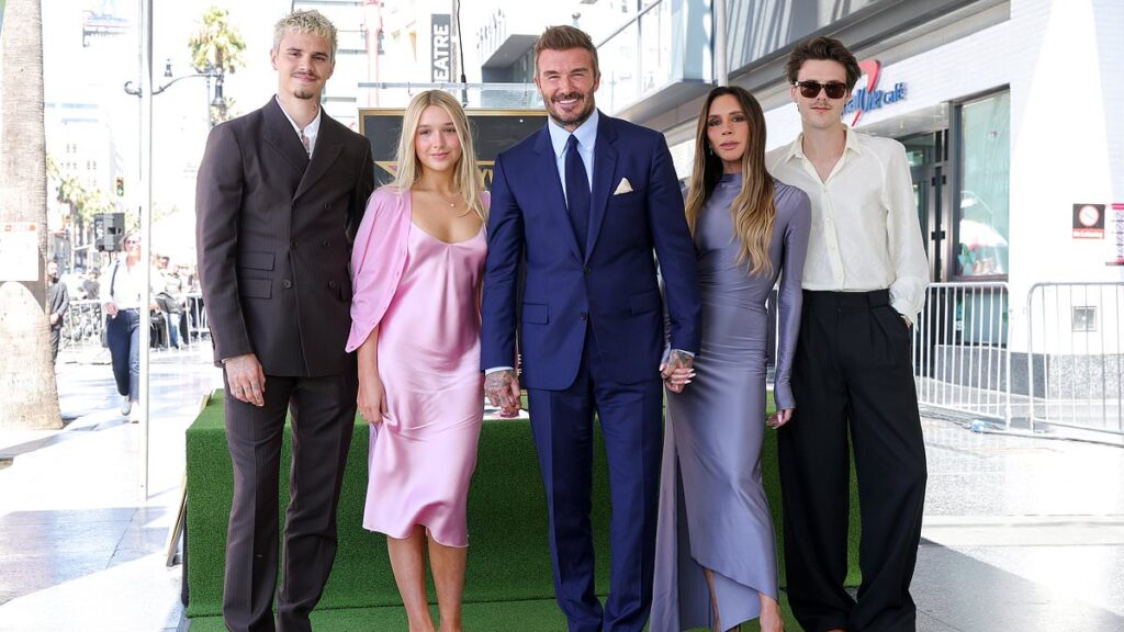 Brooklyn Beckham accuses parents David and Victoria of using Harper as a pawn by having her photographed trying to visit his £14m LA mansion