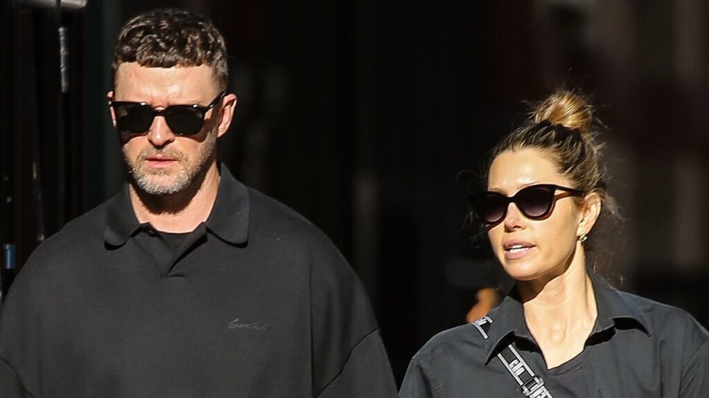 Justin Timberlake and Jessica Biel put on united front on rare NYC outing… two years after pop star’s DWI arrest