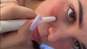 Cruz Beckham’s girlfriend Jackie Apostel promotes Victoria’s makeup products just hours after Brooklyn’s savage post