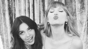 Taylor Swift continues to fuel long-running Olivia Rodrigo feud rumours as fans accuse hitmaker of trying to steal her rival’s thunder