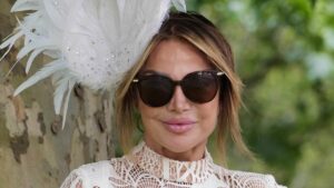 Lizzie Cundy is left ‘mortified’ as she is turned away from Royal Ascot after flouting strict dress code as she hits back saying ‘I’m sorry if my outfit offended anyone’