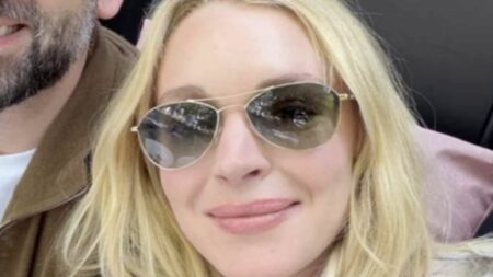 Lindsay Lohan gives rare glimpse at family life in Dubai with son, two, as she celebrates husband’s 40th birthday