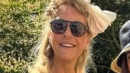 Jeremy Clarkson’s girlfriend Lisa Hogan enjoys a day out at Royal Ascot after he revealed ‘aggressive’ prostate cancer diagnosis