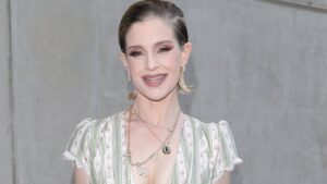 Kelly Osbourne looks happy and healthy at MIND charity event with DJ Fat Tony after her close friend said she was back to her best after body-shaming row