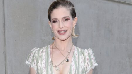 Kelly Osbourne looks happy and healthy at MIND charity event with DJ Fat Tony after her close friend said she was back to her best after body-shaming row