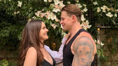 Holly Ramsay is pregnant! Influencer announces she’s expecting a daughter with husband Adam Peaty – six months after tying the knot amid family feud