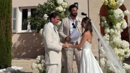 Made In Chelsea’s Emily Blackwell marries Jordan Oldershaw in second Mallorca ceremony attended by her former co-star pals