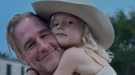 James Van Der Beek’s wife marks first Father’s Day since his death with sweet photos of him and their children