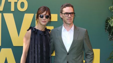 Benedict Cumberbatch is supported by his stunning wife Sophie Hunter at the London premiere of his new documentary How To Live On Earth