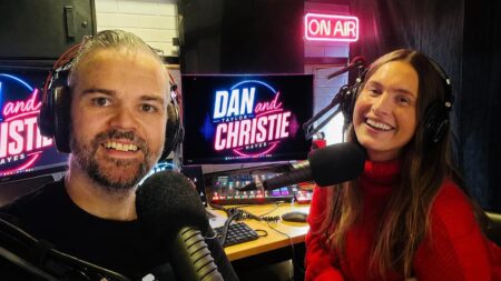 Aussie radio stars forced to broadcast show from freezing caravan in backyard following shock axing