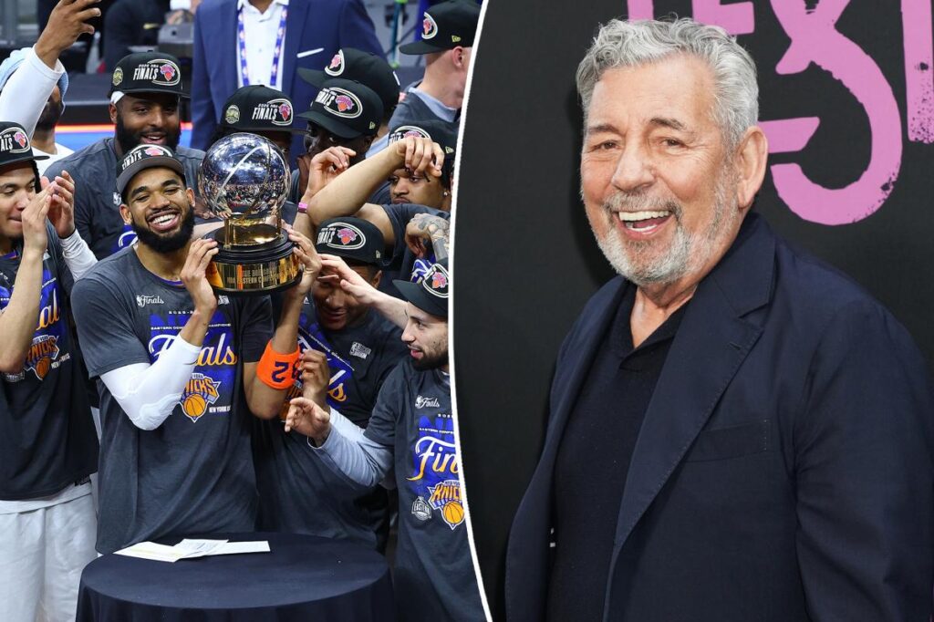 James Dolan reacts to Knicks’ NBA Finals chances: ‘We’re going to win’