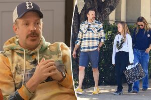 Olivia Wilde, Jason Sudeikis reunite at daughter’s graduation