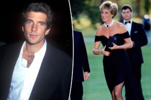 How JFK Jr. once propositioned Princess Diana — and the part of her body he admired most