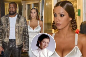 Bianca Censori draws Princess Leia comparisons with new hairstyle on date with Kanye West