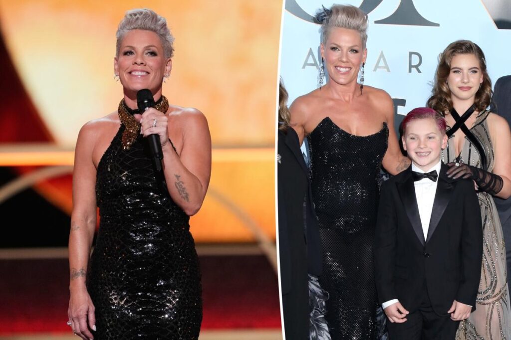 Pink shouts out teen daughter Willow during Tony Awards 2026 opening monologue