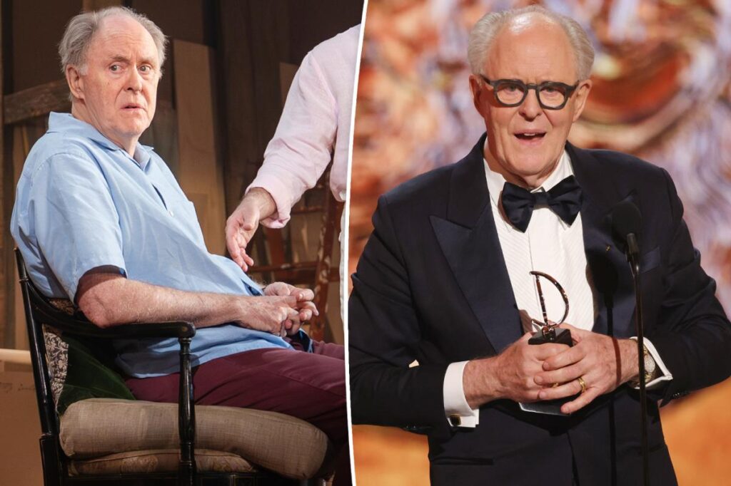 John Lithgow, 80, celebrates making history at Tony Awards 2026 with emotional speech