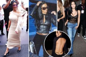 All of Kim Kardashian’s Gucci outfits at the Monaco Grand Prix 2026