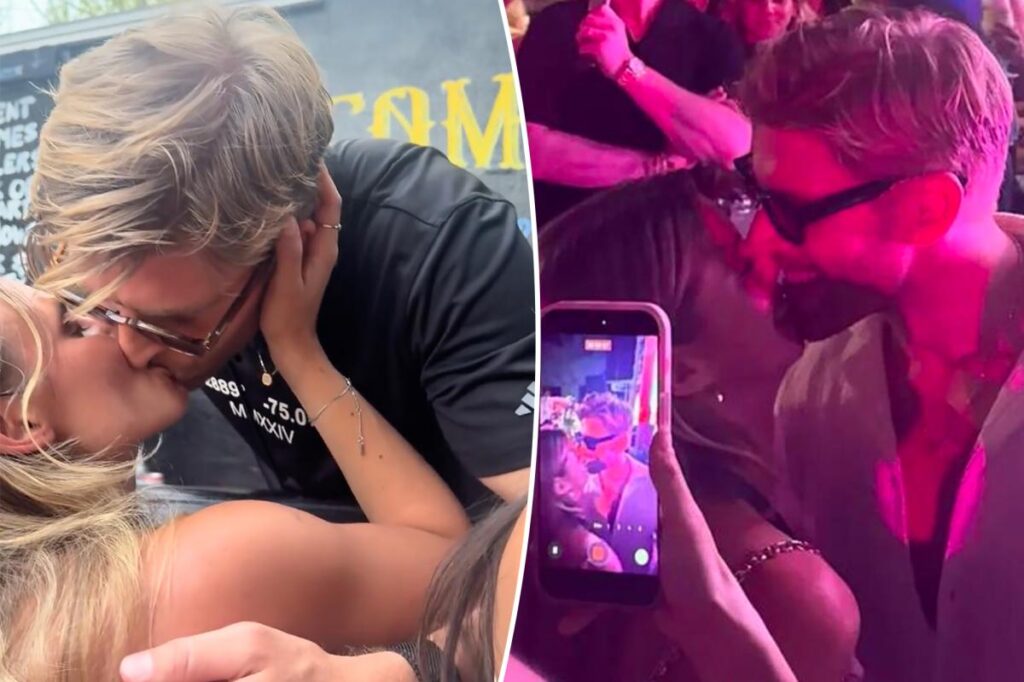 Kyle Cooke kisses another fan at DJ set post-‘Summer House’ reunion