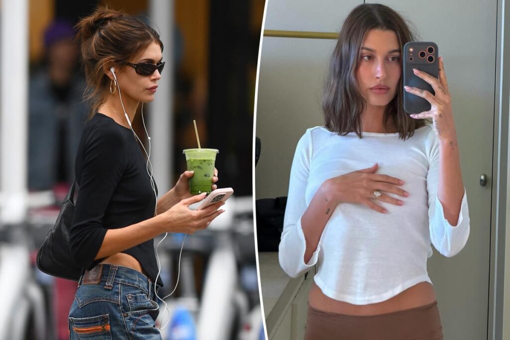 Kaia Gerber and Hailey Bieber wear this $68 Cou Cou cotton T-shirt