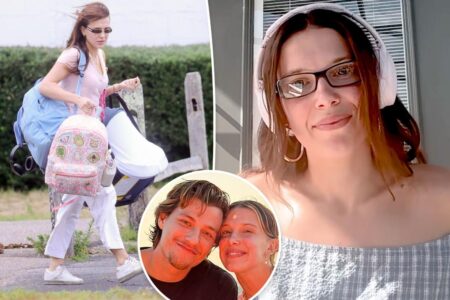 Millie Bobby Brown defends husband Jake Bongiovi’s parenting after viral video of her carrying bags