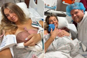 ‘DWTS’ alum Lindsay Arnold welcomes 3rd baby with husband Sam Cusick