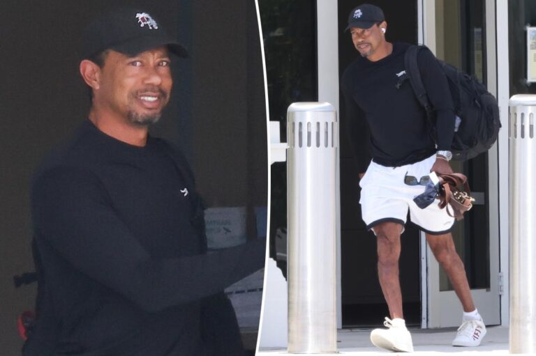 Tiger Woods leaves rehab nearly 3 months after DUI arrest