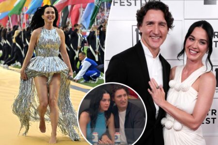 Katy Perry, Justin Trudeau pack on the PDA at World Cup match