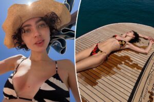 Paul Walker’s daughter Meadow, 27, ditches her top in revealing vacation snaps