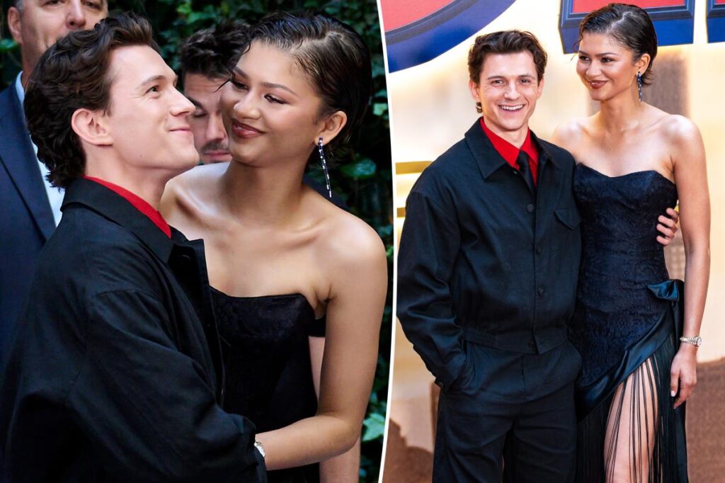 Zendaya and Tom Holland make first red carpet appearance together since marriage speculation