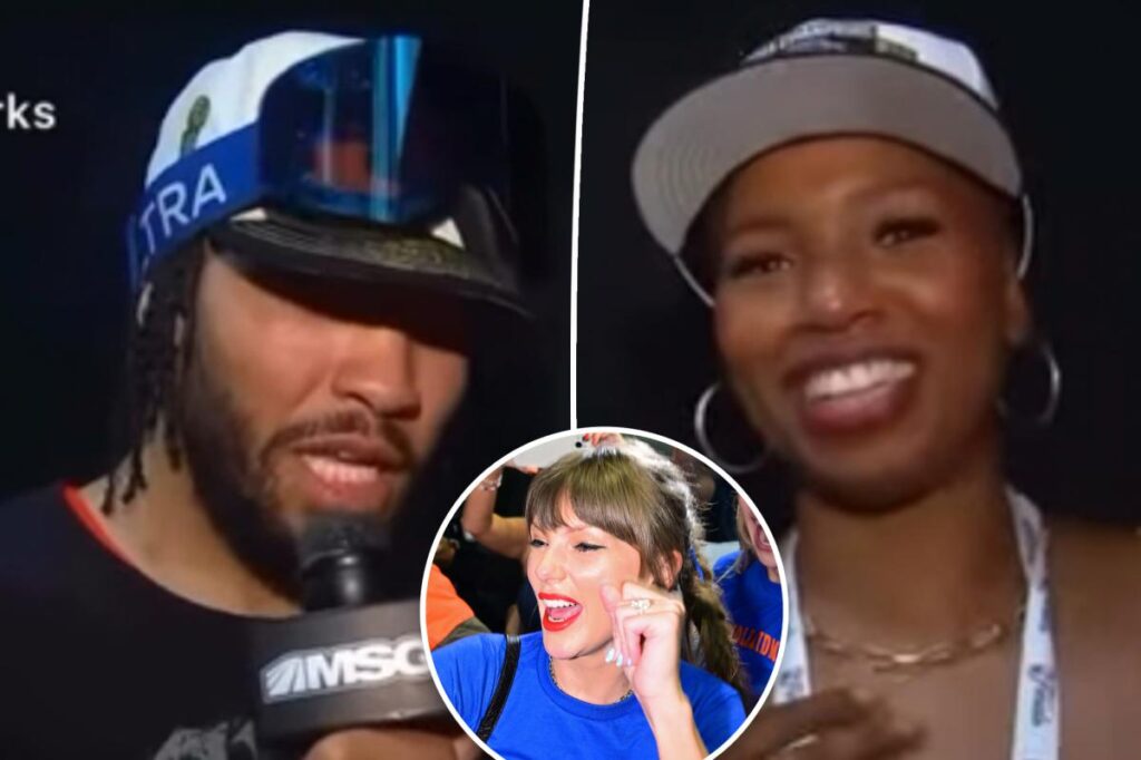 Knicks reporter Monica McNutt speaks out about Taylor Swift hot mic drama